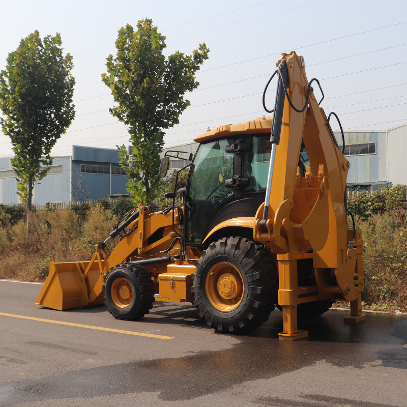 Urban Engineering Backhoe Loader Compact 1m3 Bucket Capacity