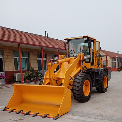 chất lượng Máy xúc lật mini 2500kg Điều khiển thủy lực công nghiệp Đường bánh xe 2050mm nhà máy sản xuất